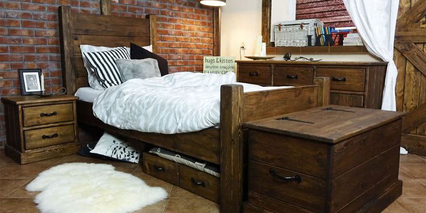 Meble sosnowe – najczęściej wybierane meble drewniane