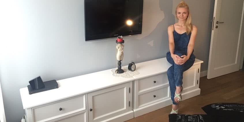 Olga Borys poleca szafkę RTV z kolekcji Charlotte