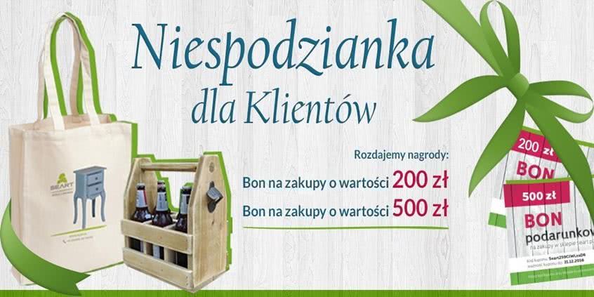 Konkurs – Niespodzianka dla Klientów
