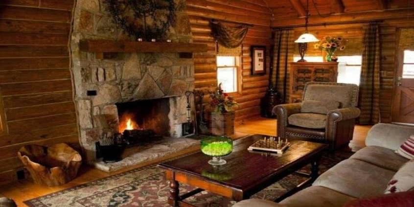 Aranżacja w stylu rustykalnym i ławy do salonu