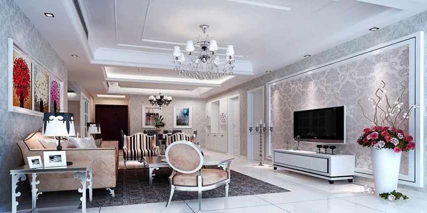 Komoda pod telewizor w stylu francuskim