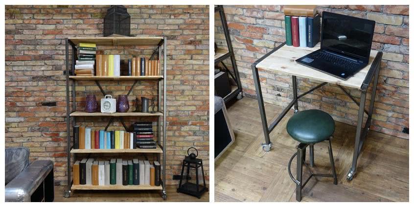 Drewno i metal we wnętrzach – gdzie i jak je wykorzystać?