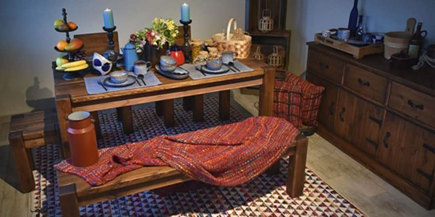 Rustikální nábytek u vás v ložnici