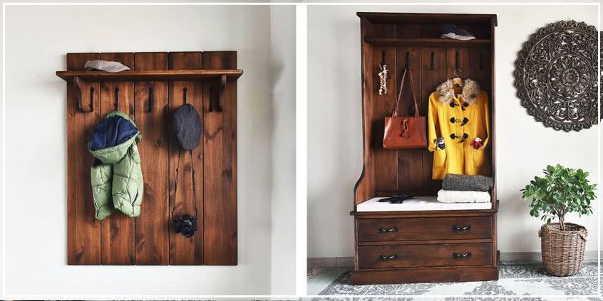 Przedpokój w stylu rustykalnym – PORADNIK