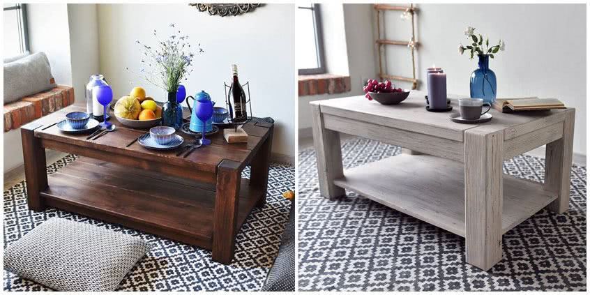 Ławy i stoliki kawowe do salonu – jak odpowiednio je dobierać do wnętrza?