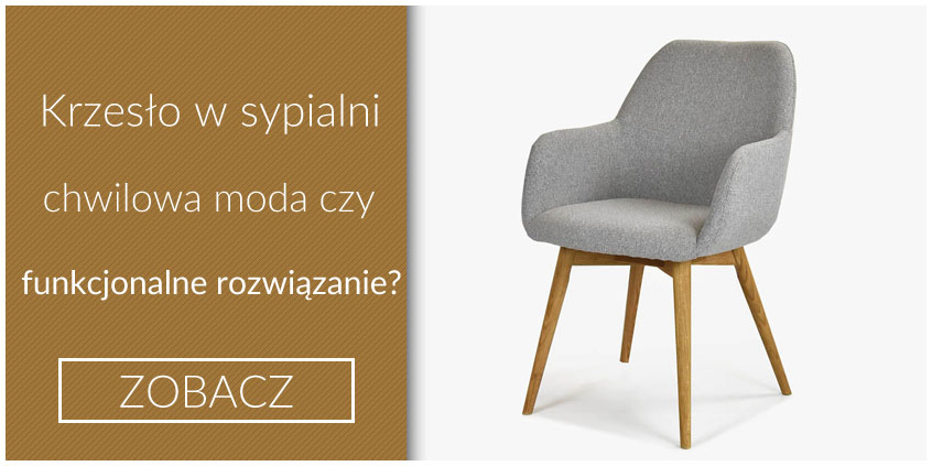 Krzesło w sypialni – moda czy funkcjonalne rozwiązanie?