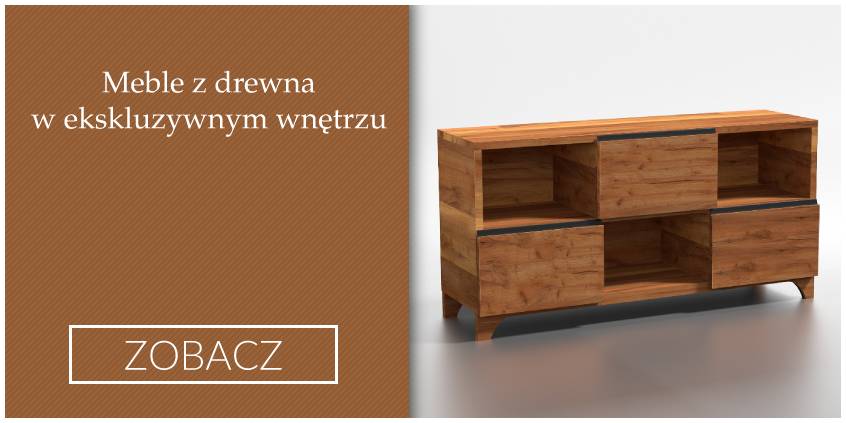 Meble z drewna w ekskluzywnym wnętrzu