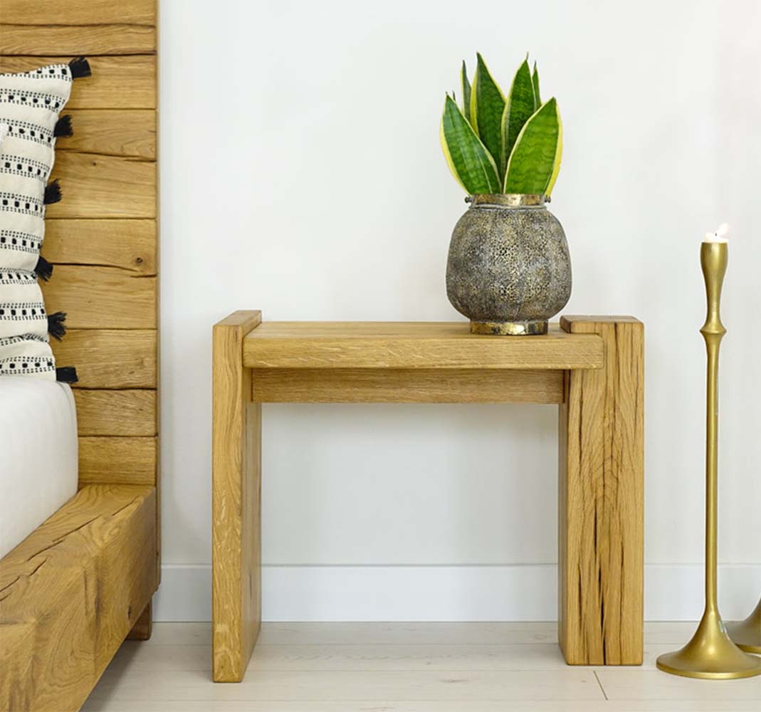 szafki nocne z litego drewna